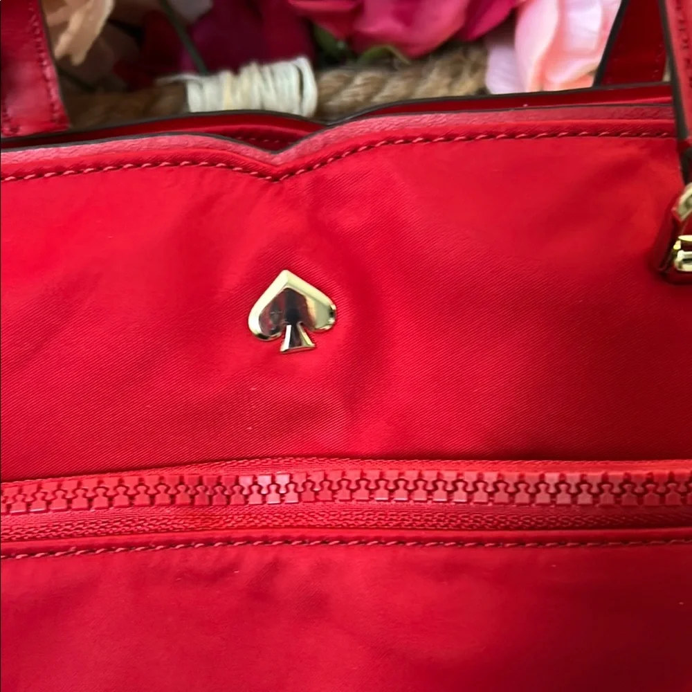 Kate Spade Red nylon Tote with Versatile Design - Picture 2 of 16